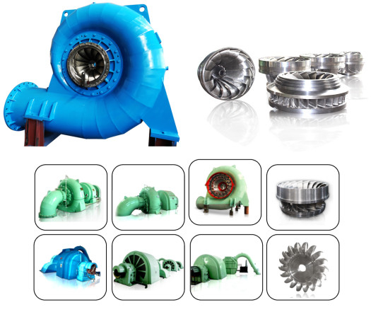 100kw~70mw Hydro Turbine Generator Francis Turbine Generator High Head Low Flow