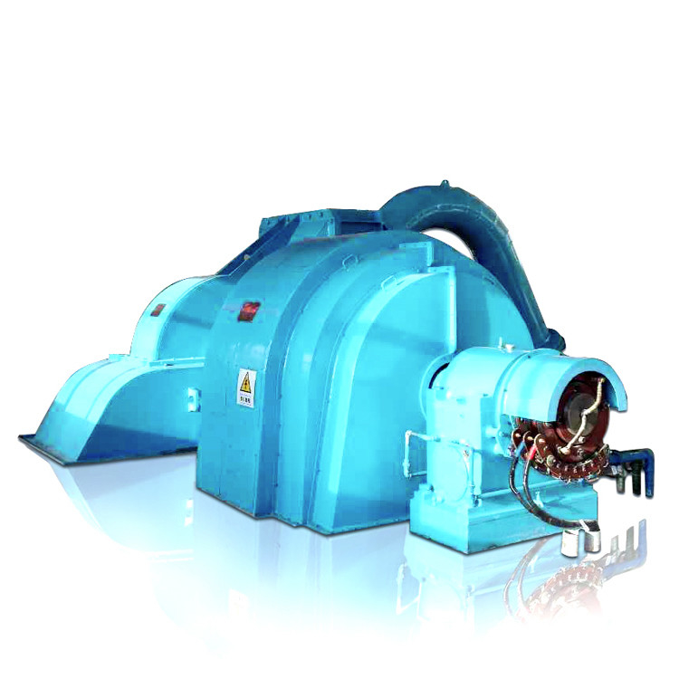 Horizontal Installation Water Turbine Generator With Brush Or Brushless Excitation