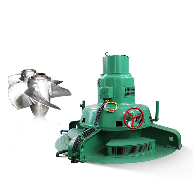 220-11000V High Efficiency Turbine Generator 0.6-2m Runner Diameter 88-96% Efficiency