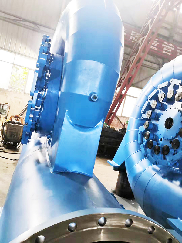 Steel And Stainless Steel High Head Water Turbine with 50 Years of Service Life