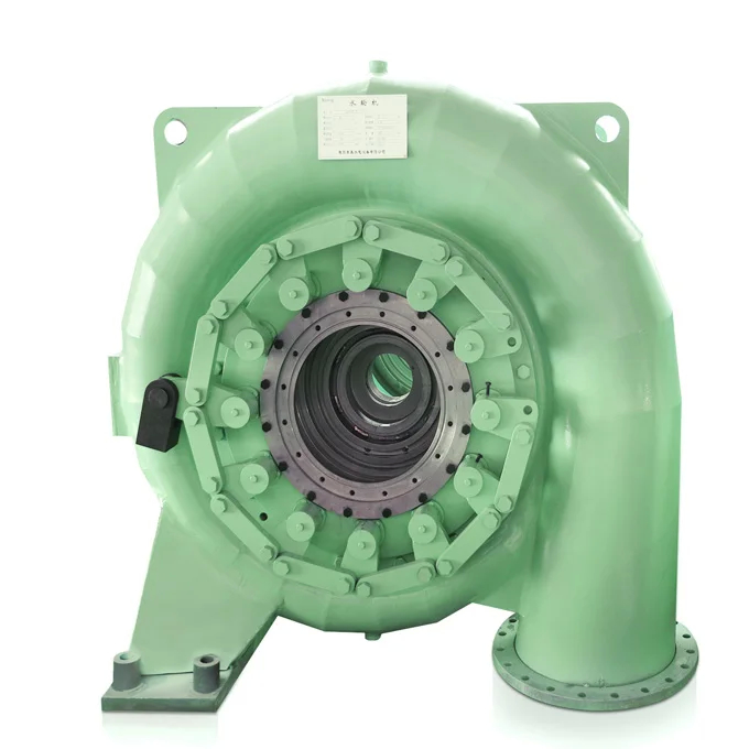 Insulation Class F High Head Pelton Turbine with 6-10kV Rated Voltage