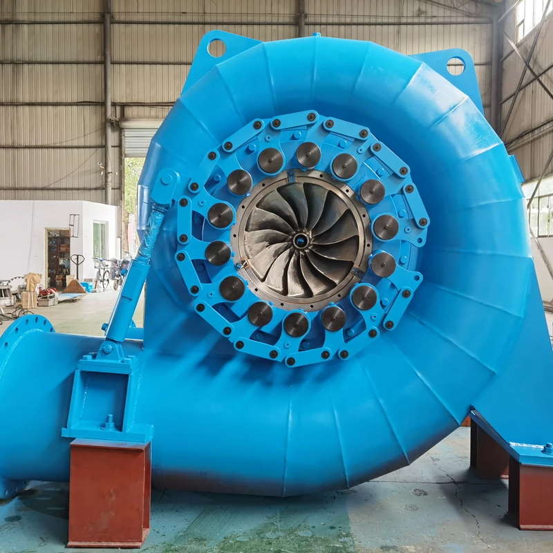 Customized Pelton Type Turbine Generator With Speed Range Of 500-3000r/Min
