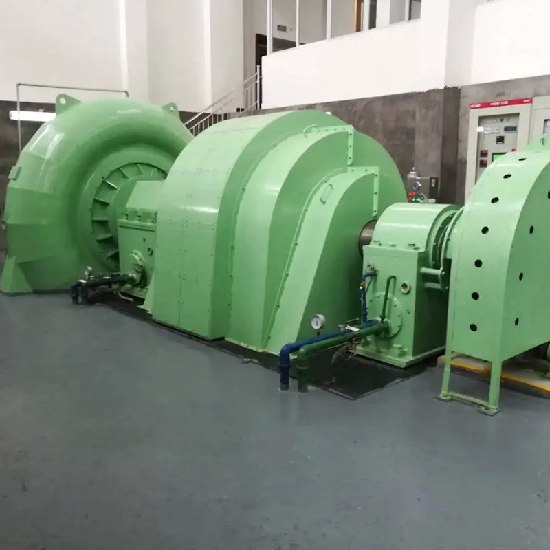 Water Head 5m-500m Hydro Turbine Generator with Steel and Capacity 200kw-20mw