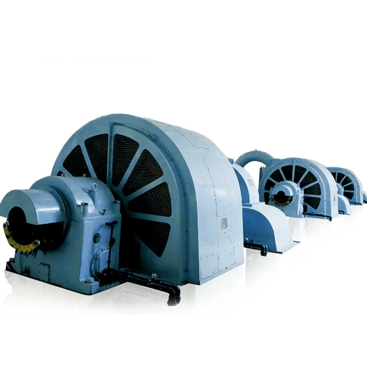 Power Plant Pelton Turbine Generator With 85-95% Efficiency And Rated Current 100-1000A