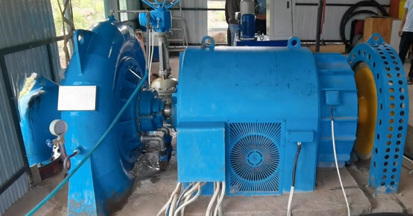 4mw Capacity Francis Type Hydro Turbines For Sustainablemini Power Station