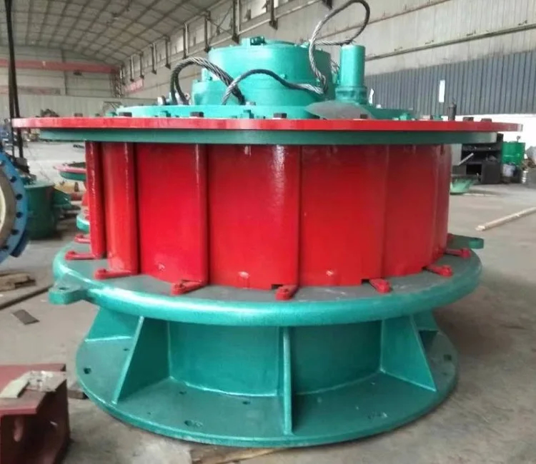 Kaplan Hydro Turbine Generator for Renewable Energy 50-60Hz Frequency 100-20MW Power