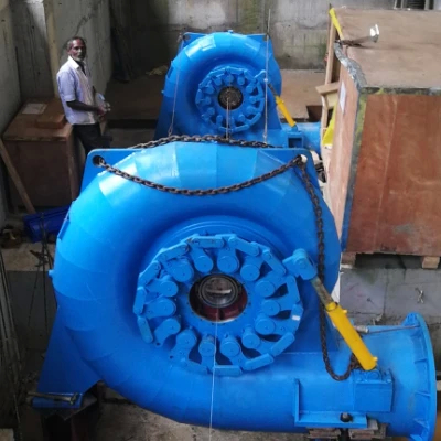 450-1000RPM Rated Speed Francis Turbine Generator for Vertical or Horizontal Performance