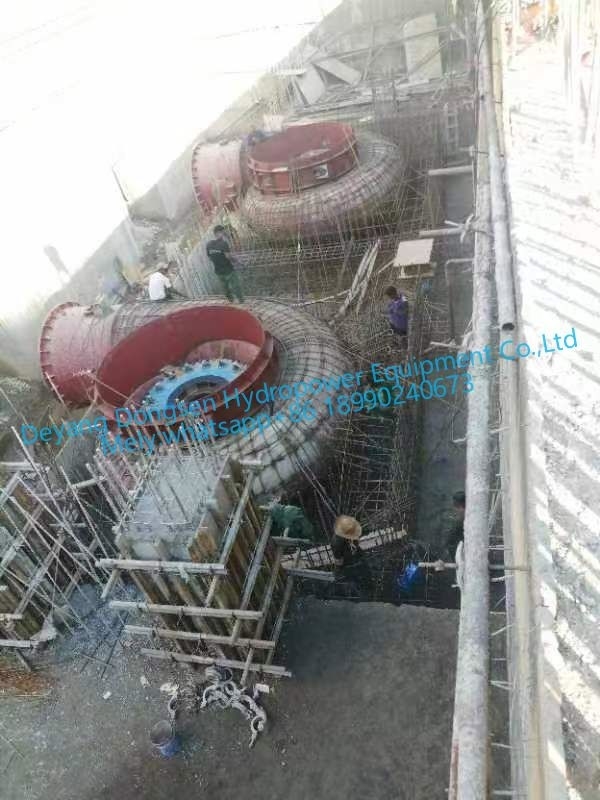 450-1000RPM Rated Speed Francis Water Turbine Generator 300KW-20MW for Your Benefit