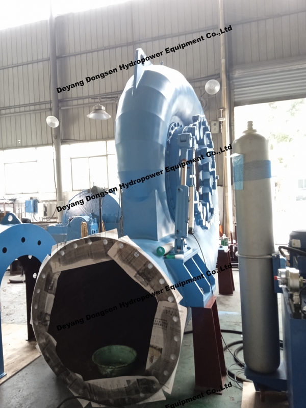 Power Plant With High Capacity Francis Turbine Generator 300KW-20MW Rated Efficiency 90%-96%