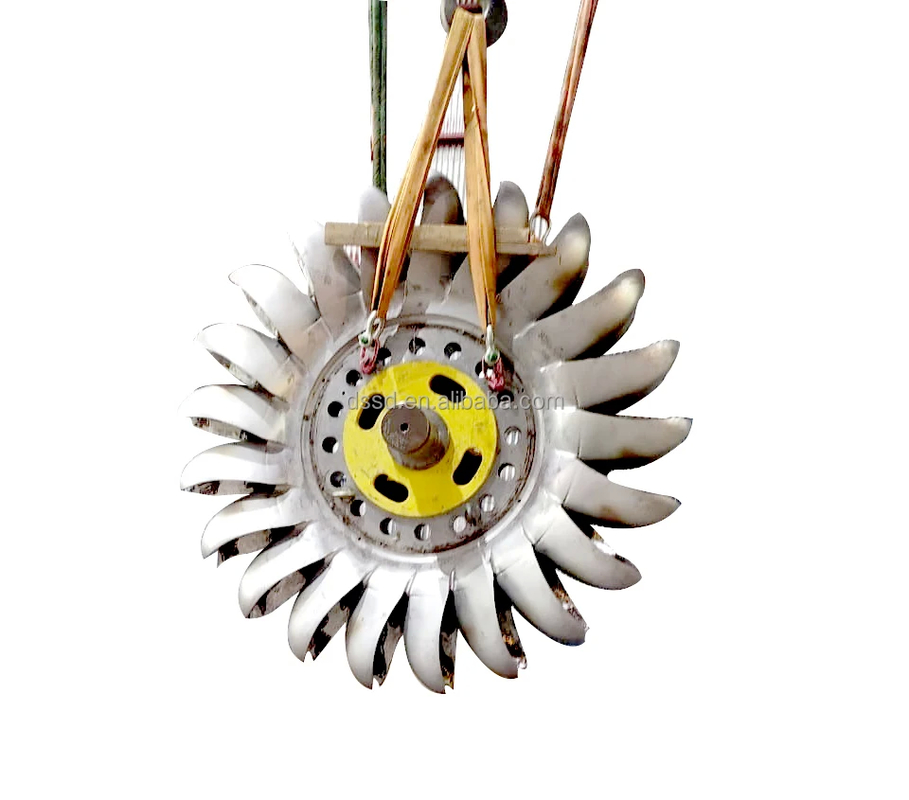 Power Output 100kw-50mw High Head Pelton Turbine with Rated Voltage 6-10kV