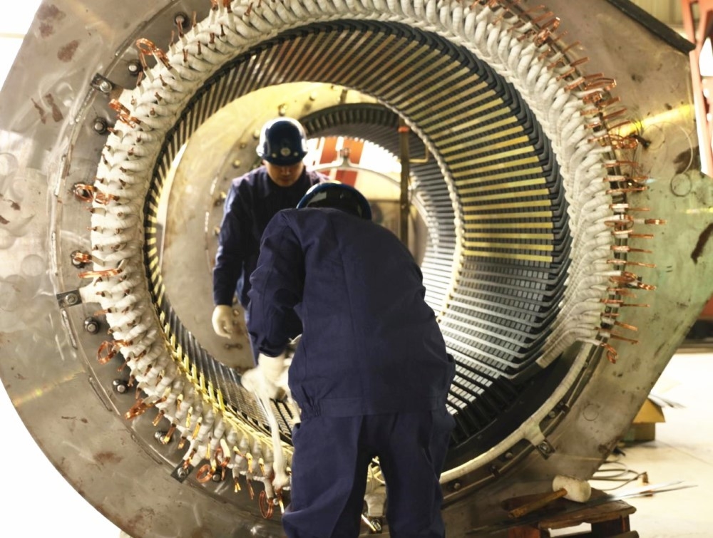 Customized Air Cooled Water Turbine Generator with Stainless Steel Runner 450-1000 RPM