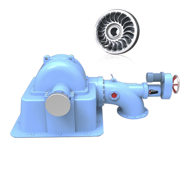 Stainless Steel Turgo Turbine Generator Vertical / Horizontal Installation 200kW-30MW Power