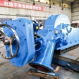 220V-11000V Turgo Turbine 50-400M Rated Voltage 200KW-30MW Rated Power