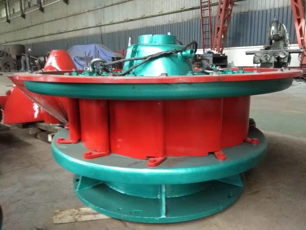 Power 20MW High Efficiency Turbine Generator 0.6-2m Runner Diameter 220-11000V Voltage