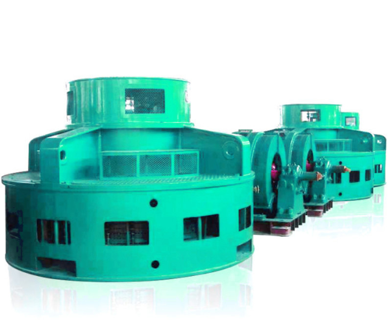 Customized Color Water Powered Turbine Generator 100-20MW 0.8-0.9 Power Factor 50-60Hz Frequency