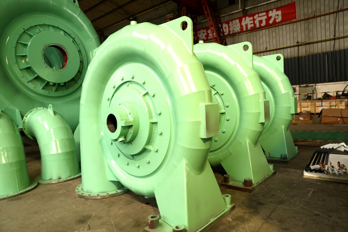 50 Years Lifespan Francis Hydro Turbine High Durability For Small Scale Projects Factory Sell