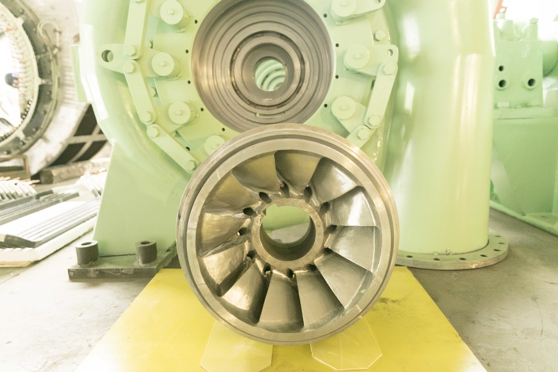 Steel And Stainless Steel Hydro Turbine Generator Durability 200kw-20mw Capacity 450-1000rpm