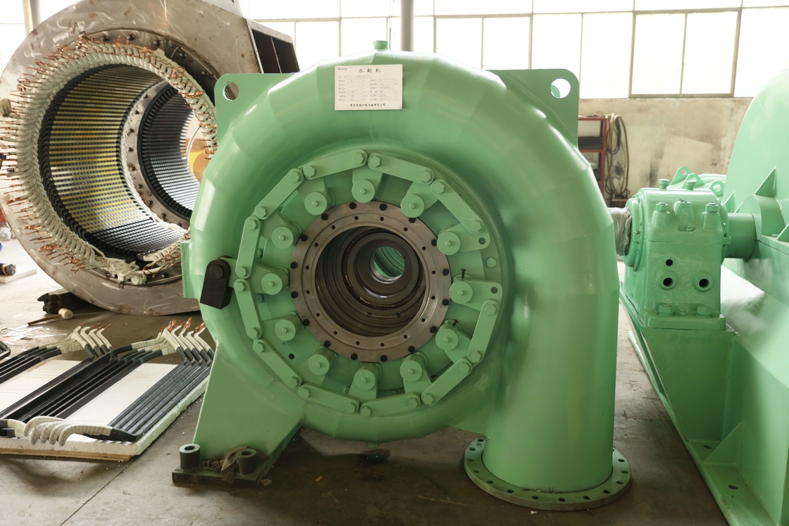 50 Years Lifespan Francis Hydro Turbine High Durability For Small Scale Projects Factory Sell