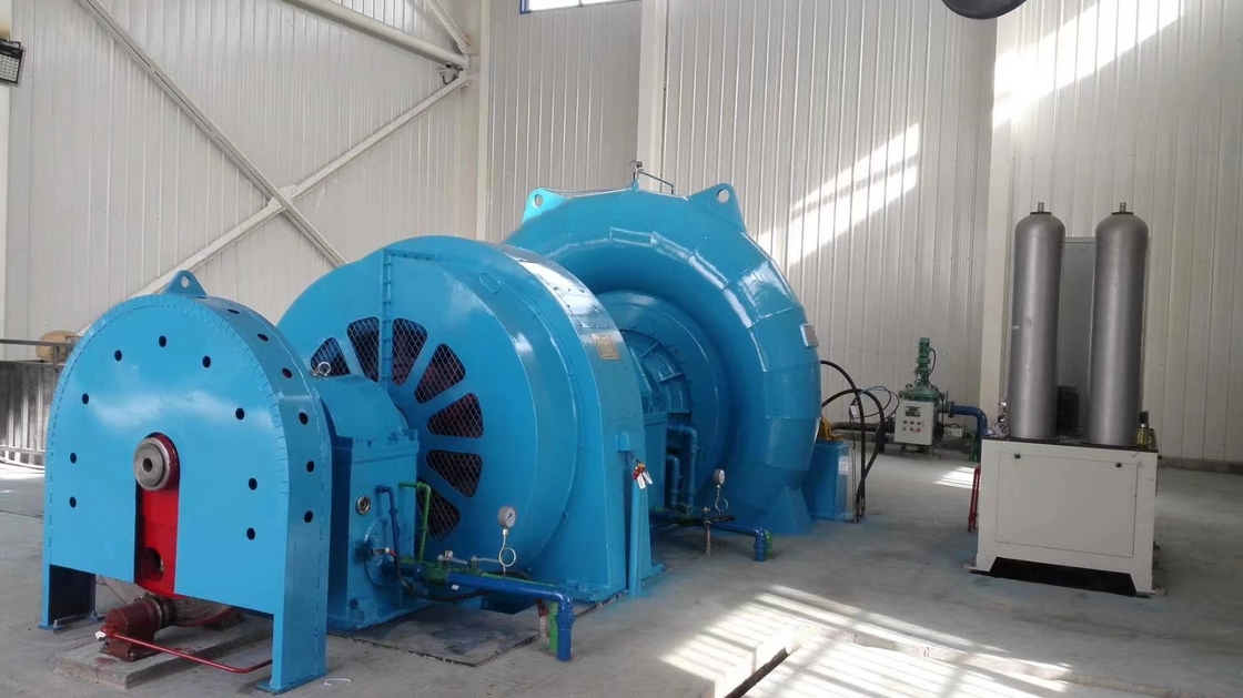 Power Stainless Steel Francis Turbine Generator 300KW-20MW 400V 800V 6.3kV 10kV