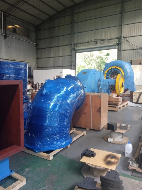 Power Stainless Steel Francis Turbine Generator 300KW-20MW 400V 800V 6.3kV 10kV