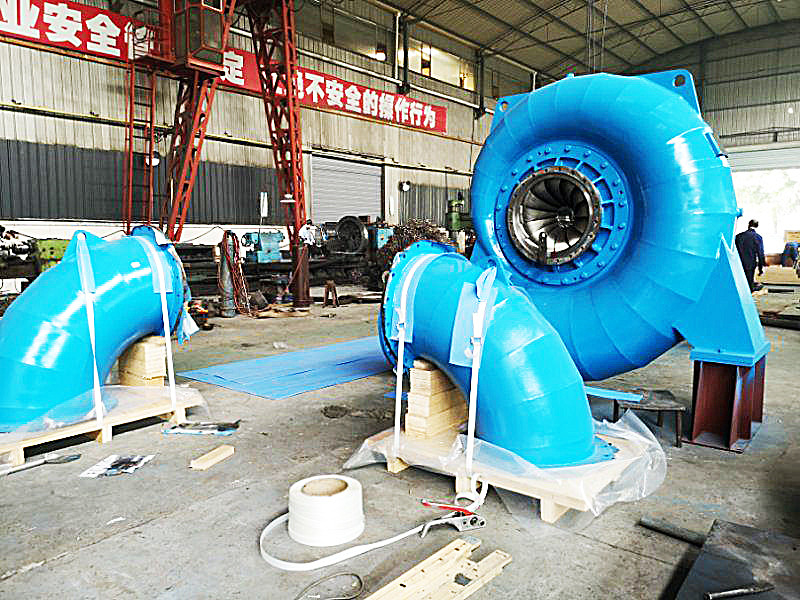 Automatic Francis Steam Turbine Generator 400V-10kV 300KW-20MW Vertical Or Horizontal Installation