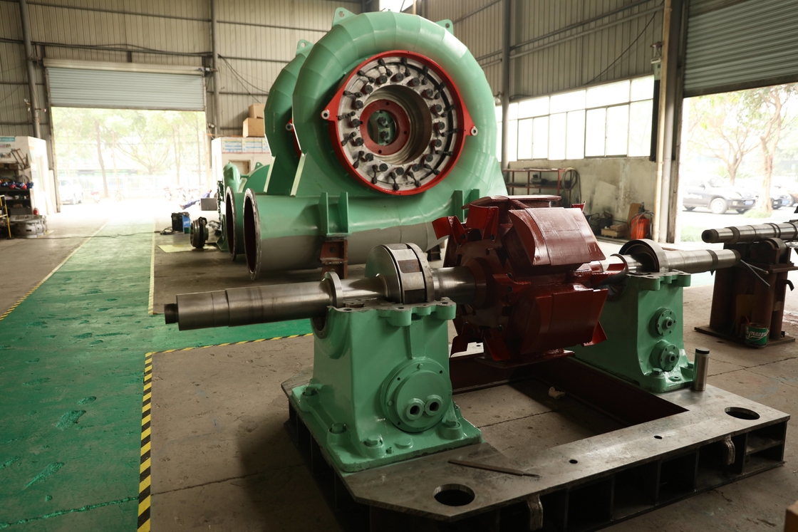 Power Francis Turbine Generator 300KW-20MW Automatic Control 450-1000RPM 20m-300M Head 50Hz/60Hz