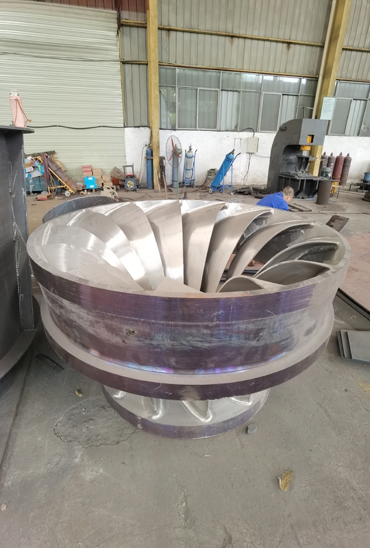 Stainless Steel Runner Material Francis Water Turbine Generator for 50Hz/60Hz Frequency
