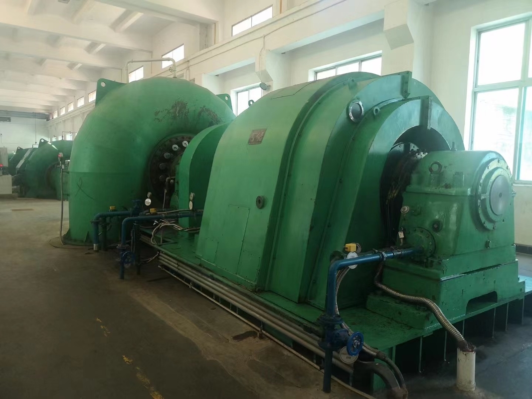 Power Vertical Water Turbine Generator 200KW-20MW Automatic Control Customized Color