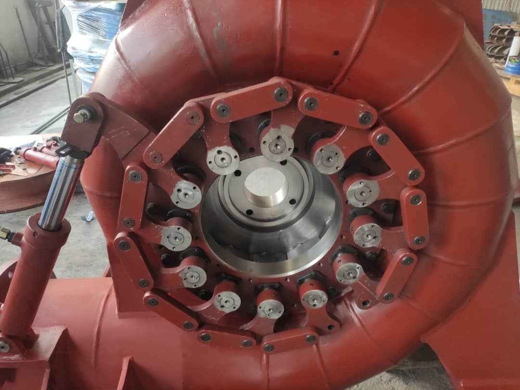 Large Capacity 1mw 3mw Francis Hydro Turbine High Effiencicy  for 50HZ/60HZ Frequency