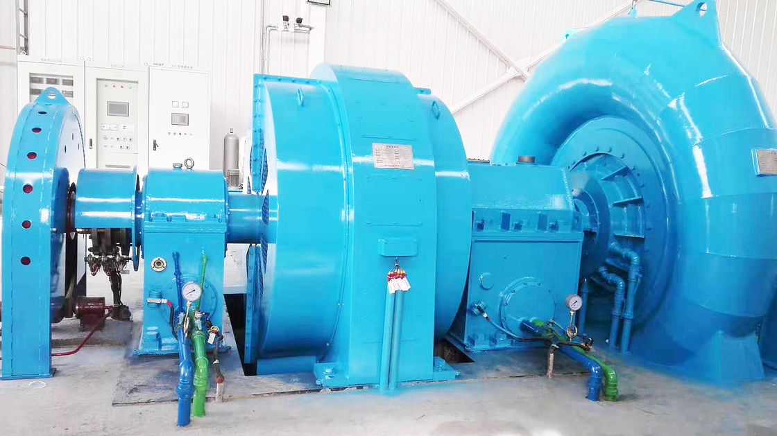 Francis Hydro Turbine Generator with 88-96% Efficiency for 50HZ/60HZ Frequency in Hydroelectricity Generation