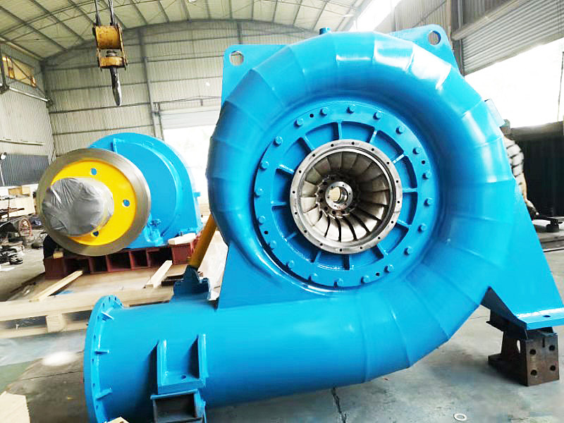 Francis Hydro Turbine Generator with 88-96% Efficiency for 50HZ/60HZ Frequency in Hydroelectricity Generation