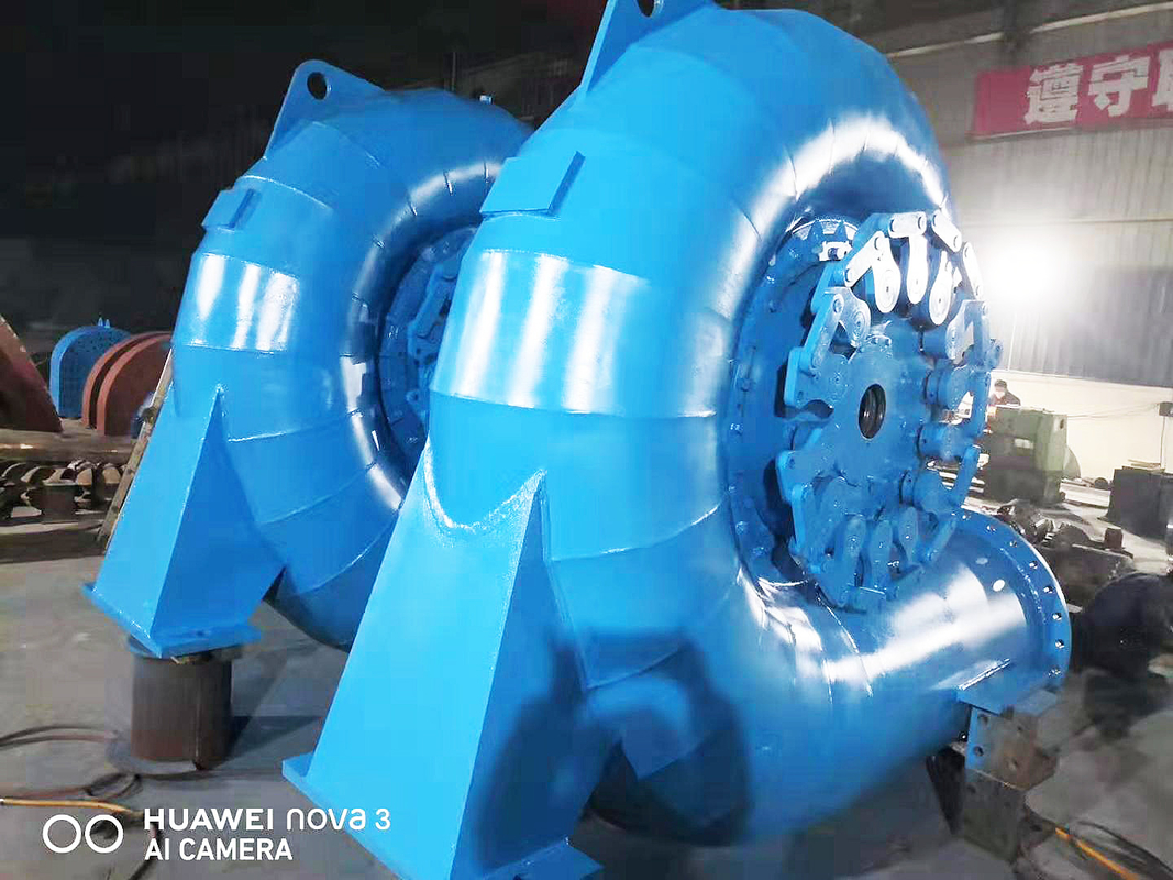 Durability Custom Kaplan Hydro Turbine Francis Hydro Turbine Steel Stainless Steel RPM 450-1000rpm