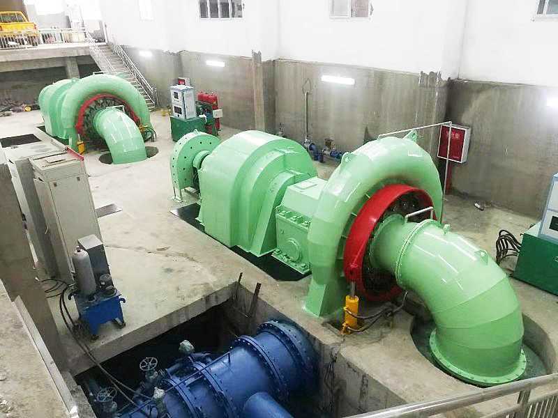 Automatic Control 50Hz/60Hz Francis Turbine Generator 300KW-20MW Power 400V-10kV Voltage
