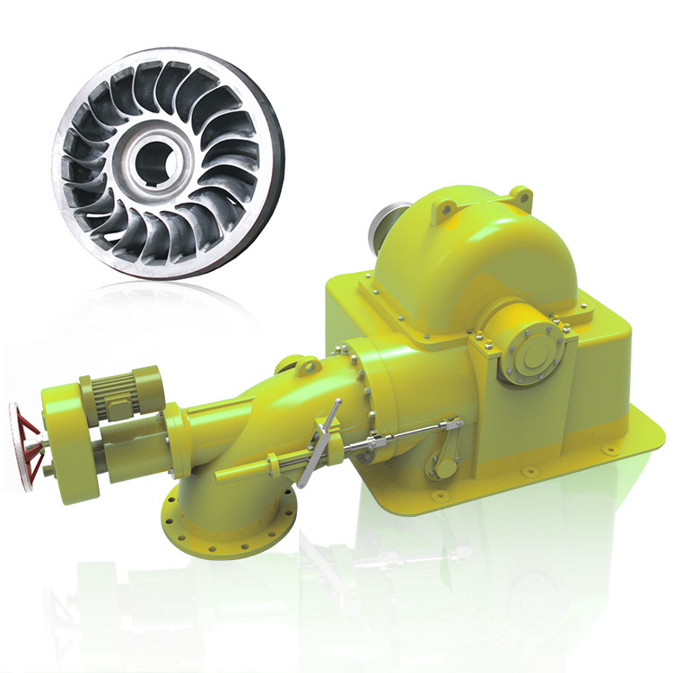 Vertical/Horizontal Turgo Turbine Generator Stainless Steel 220V-11000V 200kW-30MW 500-3000rpm