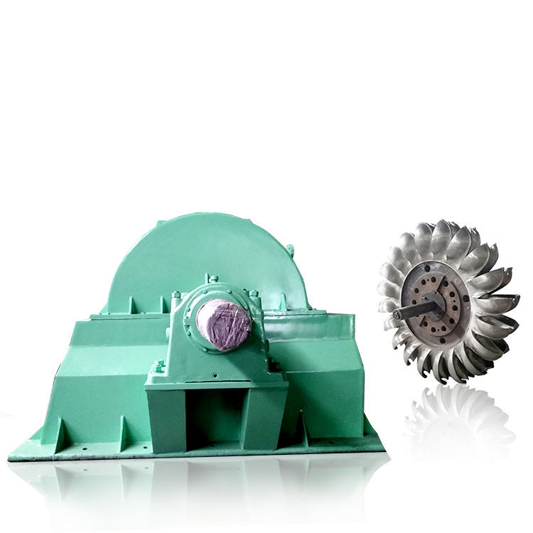 IP54 Rated Brushless Pelton Turbine Generator F Insulation Class 6-10kV Rated Voltage