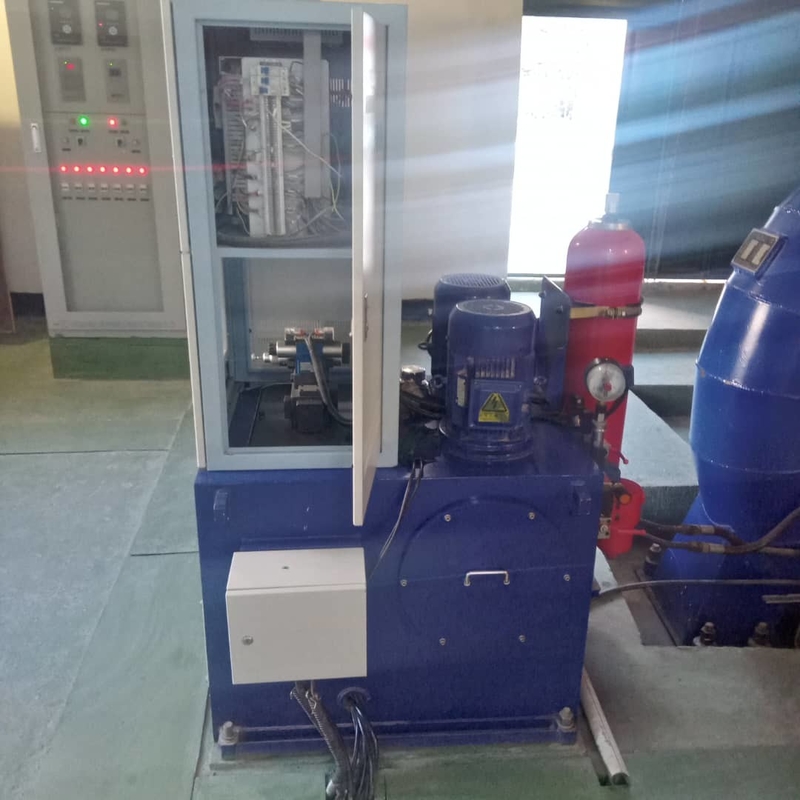 Frequency Cast Iron Pelton Turbine Generator Brushless Excitation Mode 500-3000r/min Speed Range