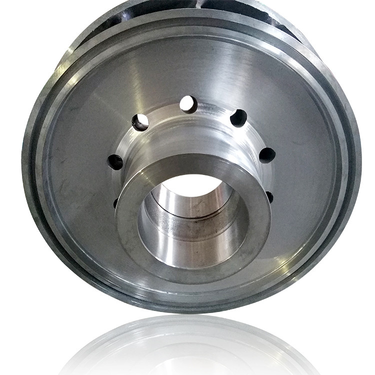 Polished Hydro Turbine Runner Custom Blades Adjustable Blade Type Open or Closed Design