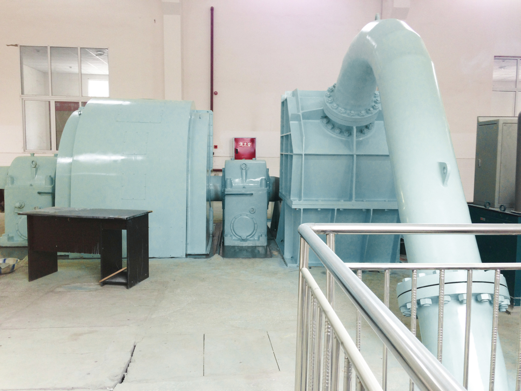 Voltage Water Turbine Generator with Custom Color Brushless Excitation Air/Water Cooling