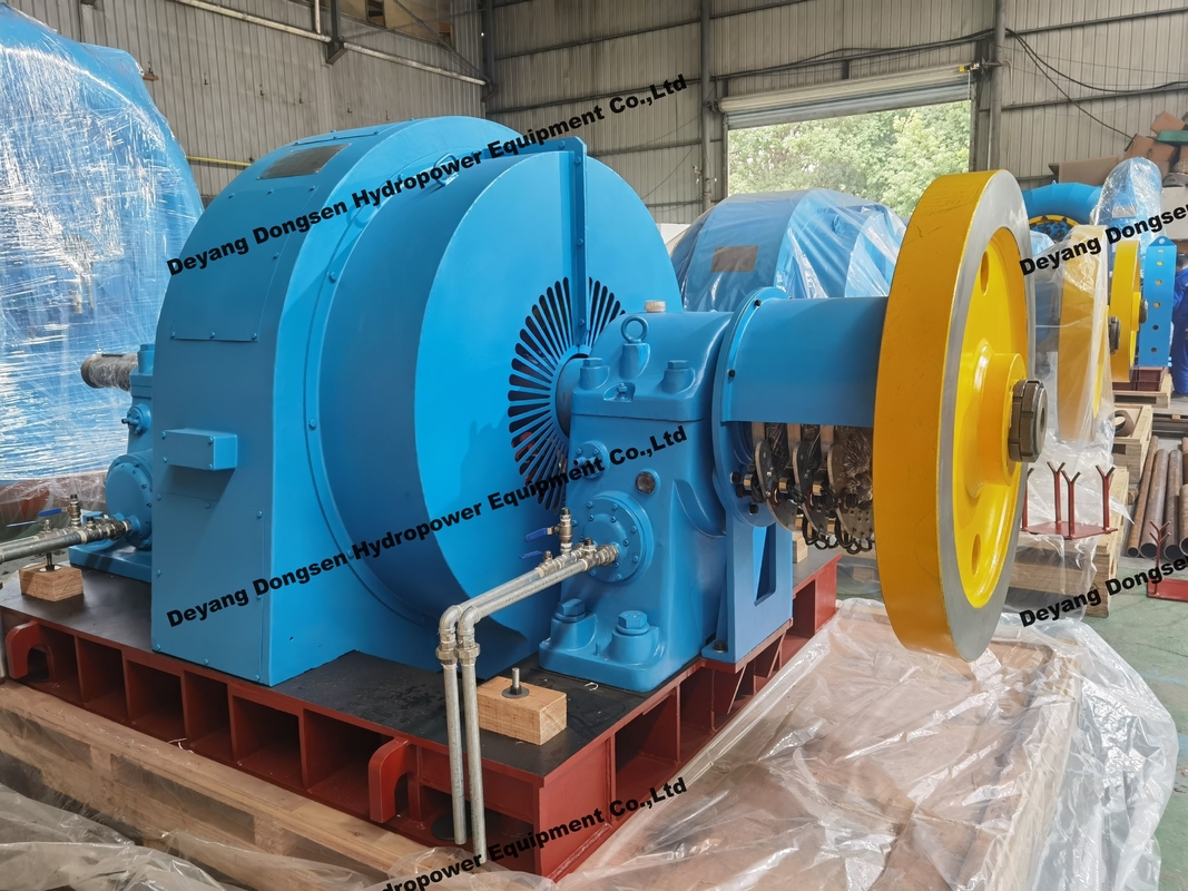Air / Water Cooling Water Turbine Generator With Customized Corlor