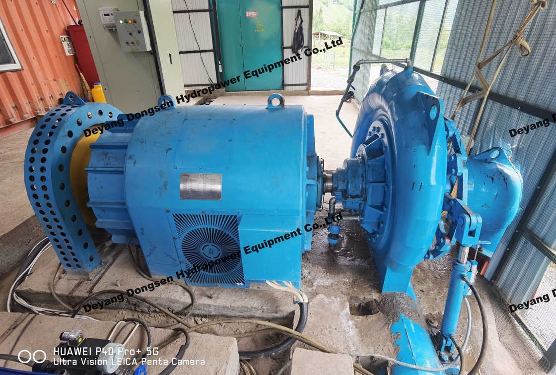 Automatic Brushless Water Turbine Generator 220V-690V Rated Voltage Indoor/Outdoor Control