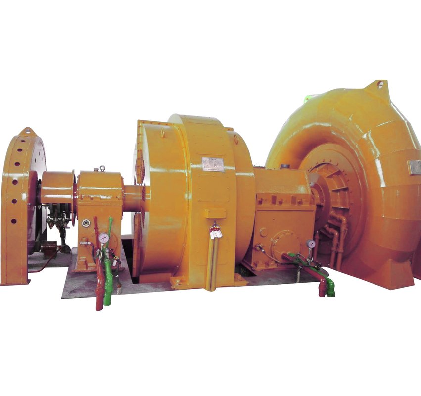 Vertical or Horizontal Francis Turbine Generator 400V 800V 6.3kV 10kV