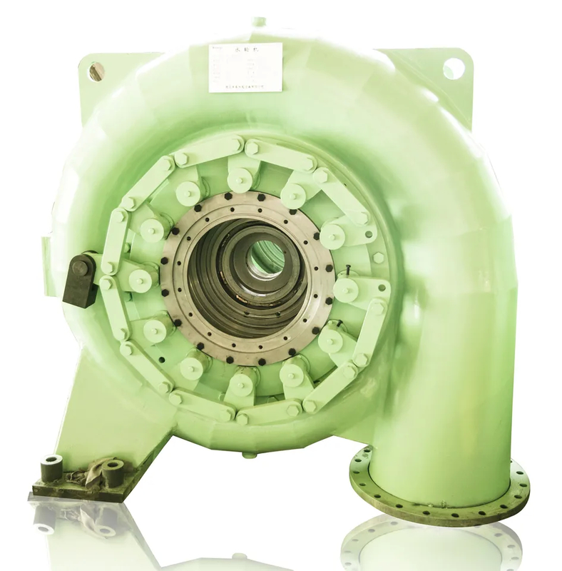 Power Vertical Francis Turbine Generator 20m-300M Rated Water Head 300KW-20MW Automatic Control