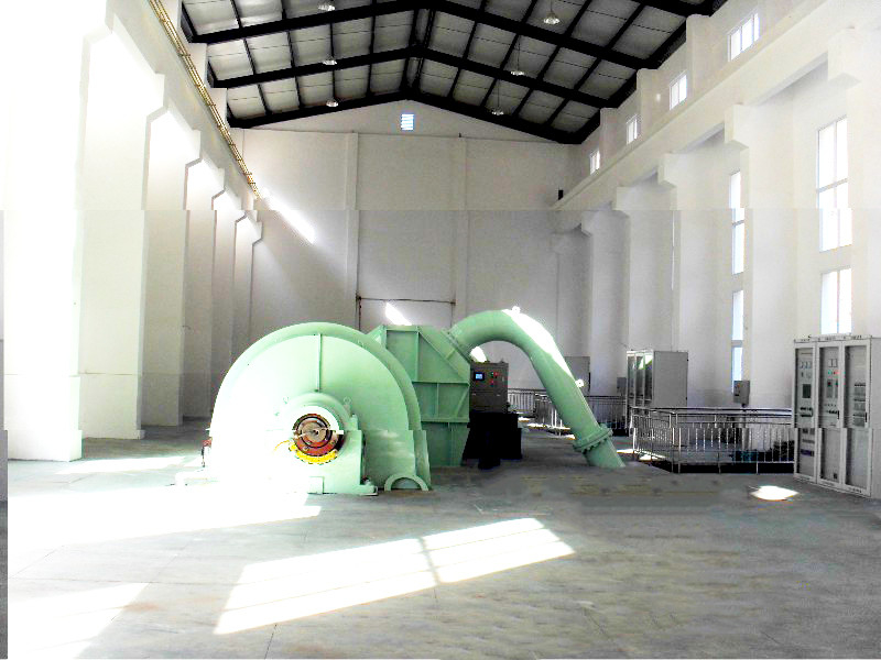 Oil Cooling Pelton Turbine Generator Pelton Turbine Power Generator With Cast Iron Body