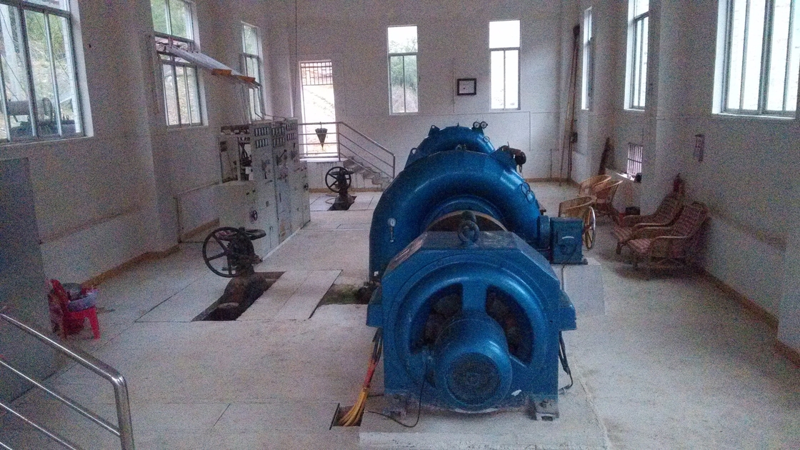 Efficiency Stainless Steel Francis Turbine Generator 20m-300M Head 300KW-20MW Power Vertical/Horizon