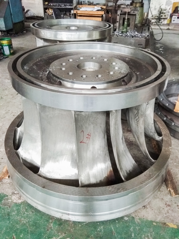 Vertical Or Horizontal Francis Turbine Generator 400V 800V 6.3kV 10kV 50Hz/ 60HZ 20m-300M Rated Water Head