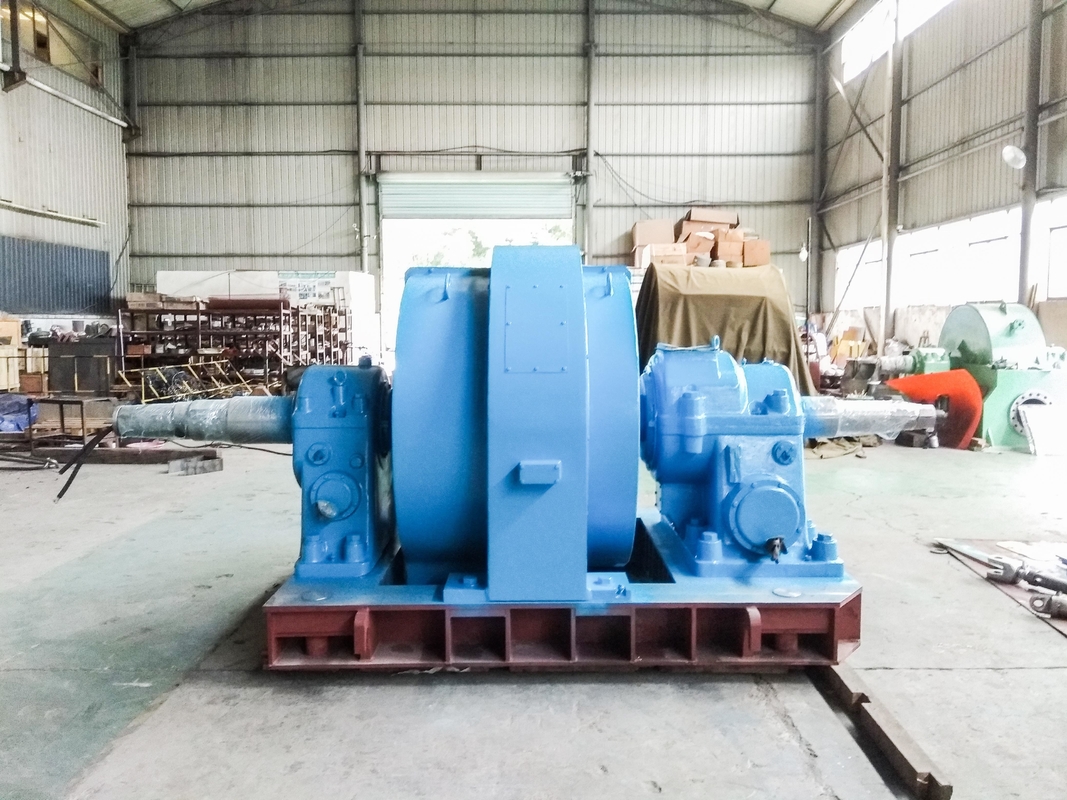 Efficiency 50HZ/60HZ Francis Water Turbine With 5m-500m Water Head With Transformer