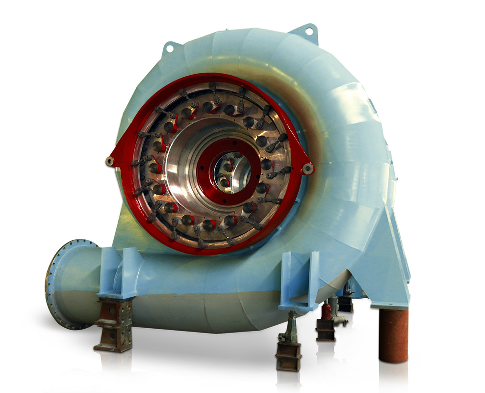 220V-690V Water Turbine Generator with Brushless Excitation Mode 200kw-20mw Power Output