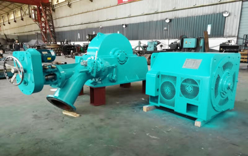 Stainless Steel Turgo Turbine Generator with 50-400m Rated Head for 220V-11000V Applications