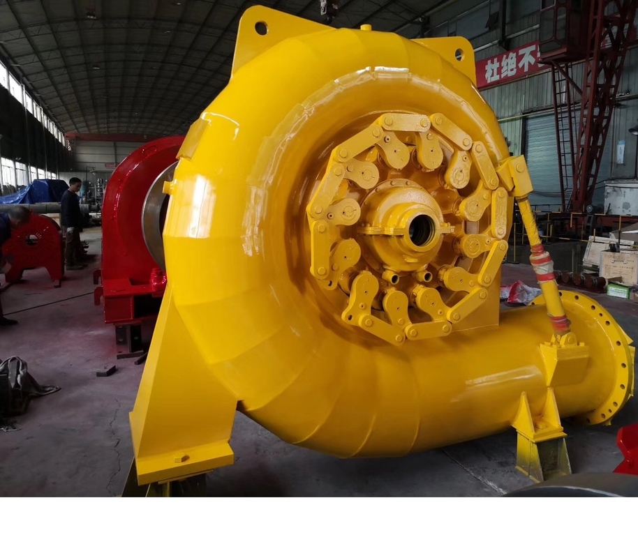 Customized Color Water Turbine Generator with 300-3000rpm Speed Range and 200kW-20MW Power Output