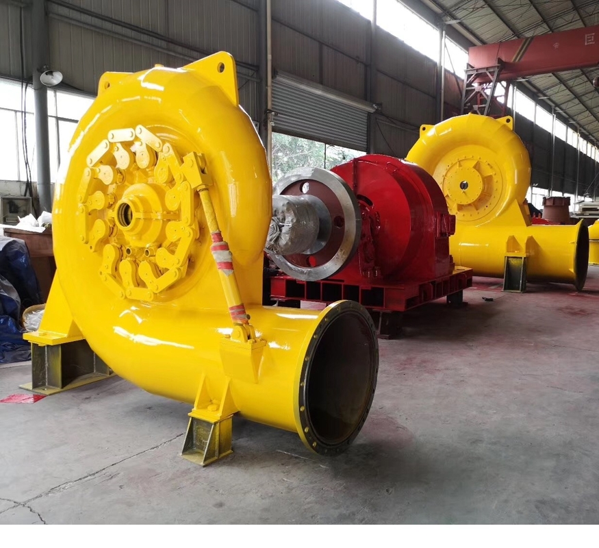 Customized Color Water Turbine Generator with 300-3000rpm Speed Range and 200kW-20MW Power Output